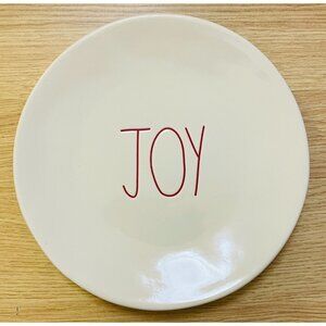 Rae Dunn Joy Artisan Collection 8 inch Salad Plate By Magenta Dishwasher Safe